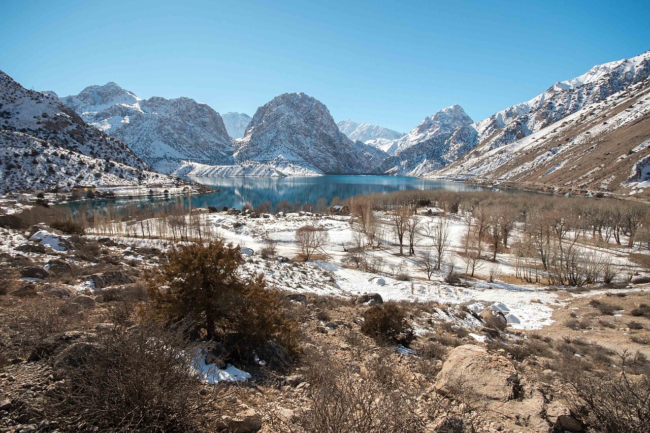 Iskandarkul lake